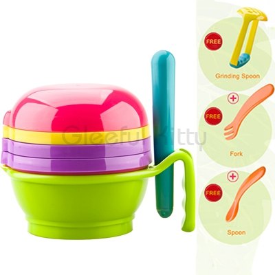 Baby Food Processor Manual Grinder